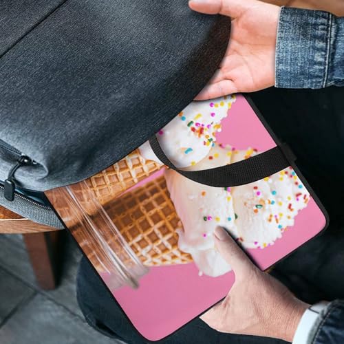 Sacoche ordinateur portable glace imprimée protège vos tablettes