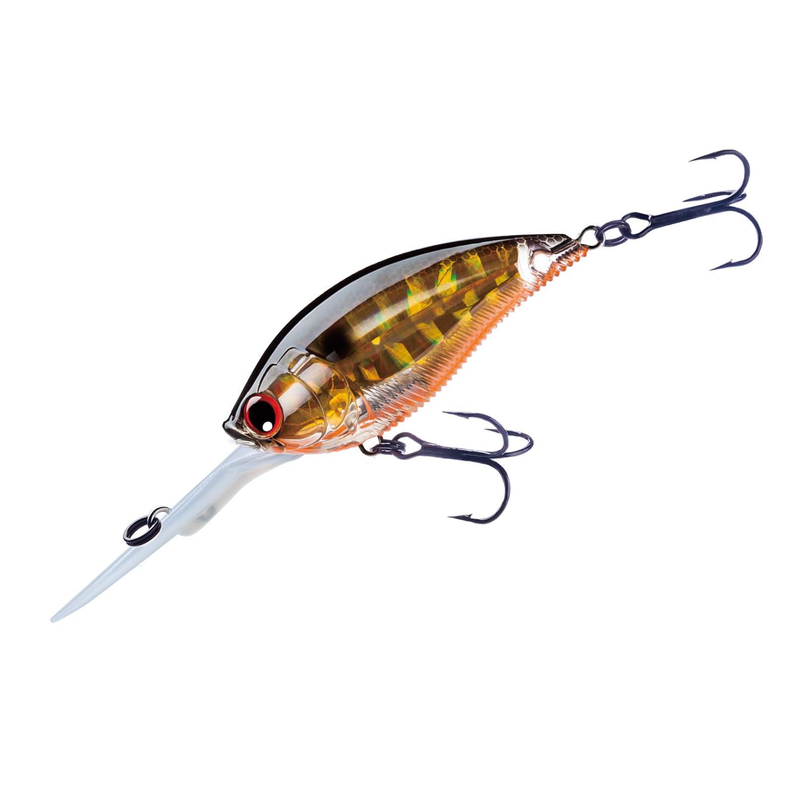 Yo-Zuri 3DB Deep Crank Floating Diver Lure, Prism Gold Black, 2-3/4-Inch