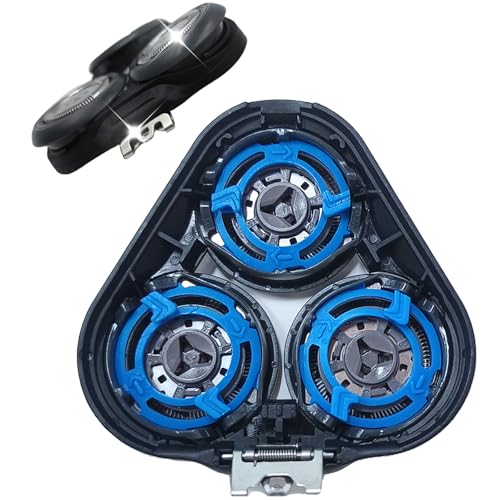 SH50 Cabezales De Repuesto Seria Compatibles Con Philips Serie 5000 Cabezal de afeitado,No para Cajas Triángulo Serie 5000, Solo Para Cajas Redondas De La Serie 5000