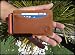 GOANSEE. Cartera Monedero Minimalista de Gran Capacidad con Seguridad RFID para Hombre...