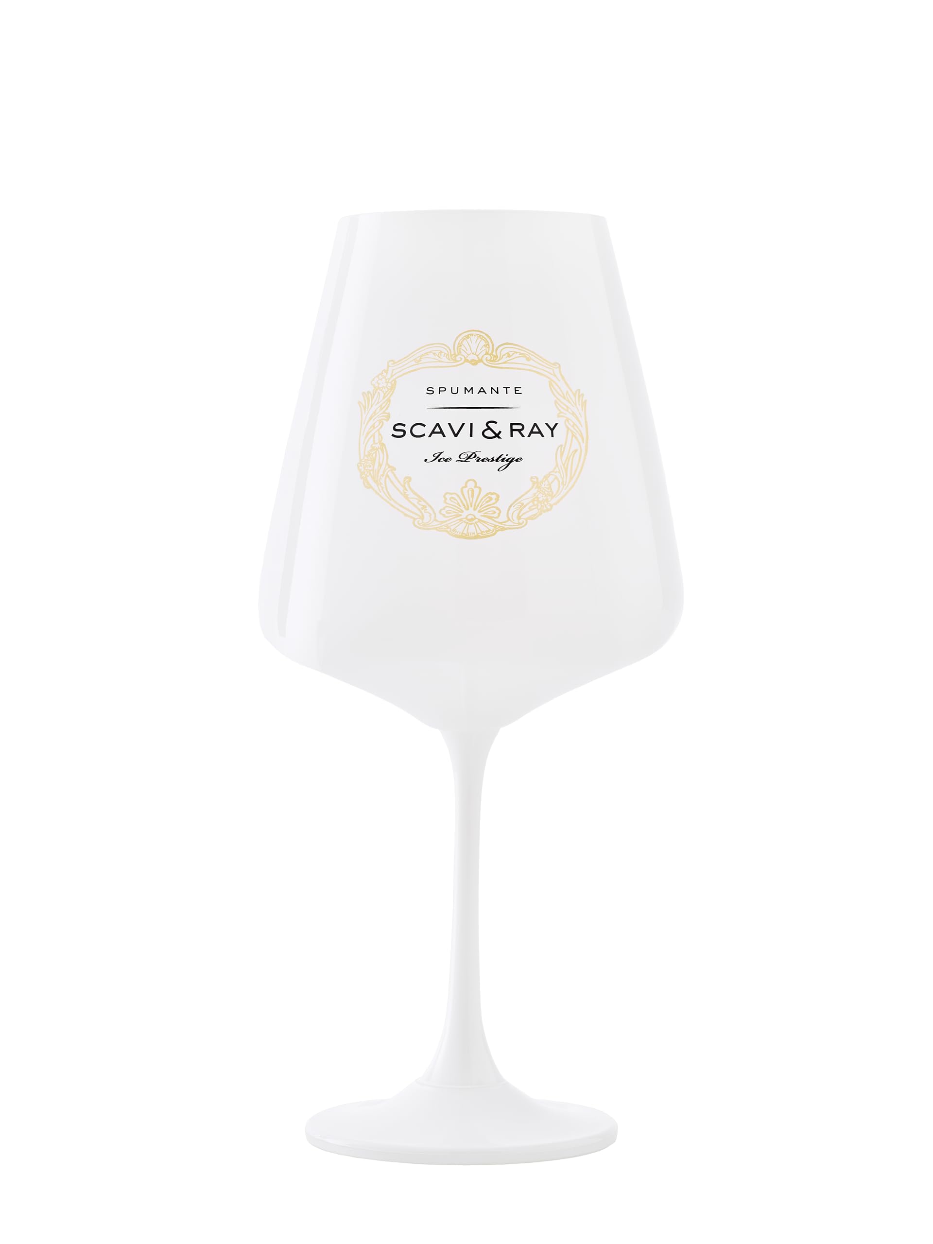 SCAVI & RAY Ice Prestige Gläser 6er Set – mit 0,2 l Nutzvolumen – weiße Prosecco-, Champagner- & Weingläser – ideal für den SCAVI & RAY Ice Prestige – Stilvoller Genussmoment für besondere Anlässe