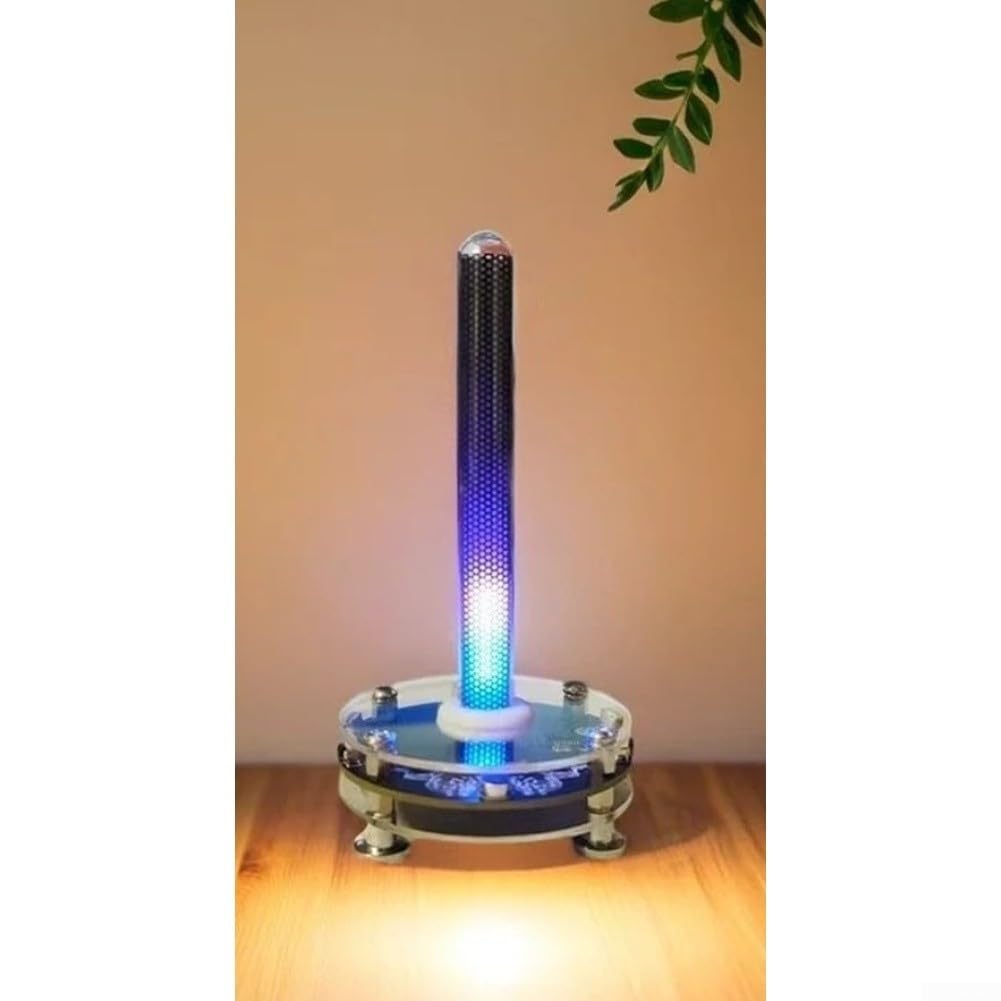 Audio Visualizer Lampada LED Sound Attivato 26 Effetti di Luce RGB USB Desktop per Decorazione Gaming Room 6x12cm
