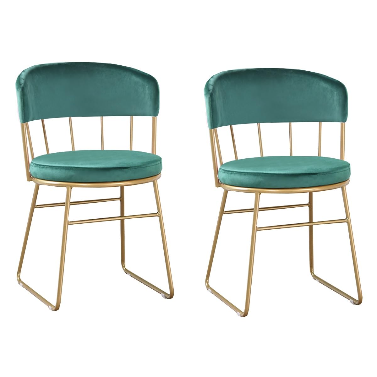 Chaises de salle à manger en velours pour créer un salon chaleureux et cosy