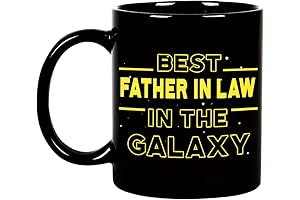 The Perfect Father-In-Law Christmas Gift: Fatbaby's 'Best Father-In-Law In the Galaxy' Coffee Mug