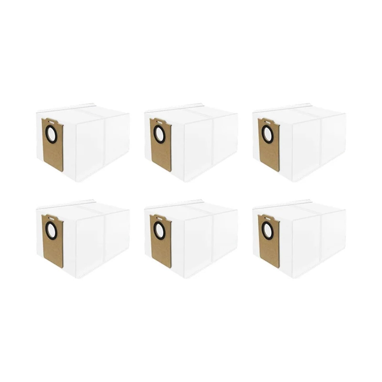 OUNCU Assembly Dust Bag,Compatible For Dreame Mova E20 Plus,Compatible For Trouver E20 Pro Plus Vacuum Cleaner Parts(6 pcs)