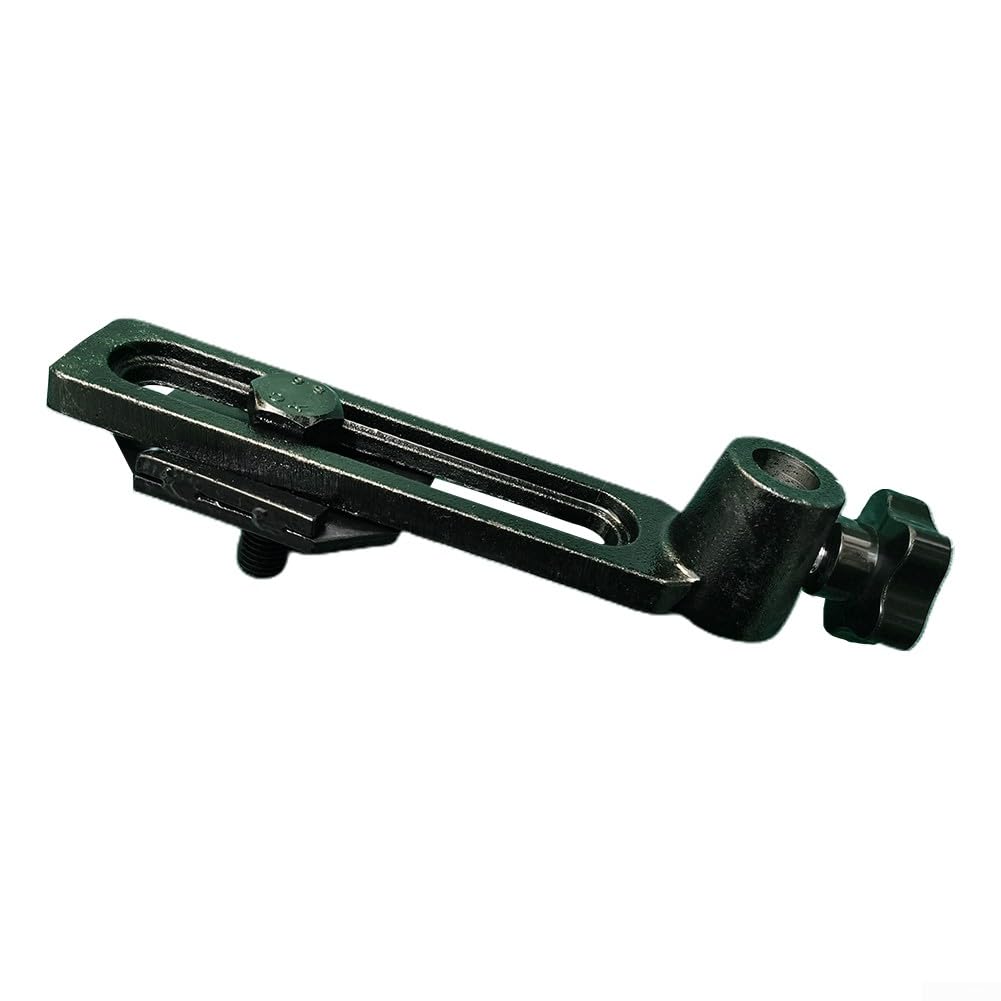 Base de portaherramientas para torno giratorio, diámetro de orificio de 20 mm/25 mm, construcción de hierro fundido resistente, se adapta a la mayoría de tornos de carpintería pequeños y medianos (