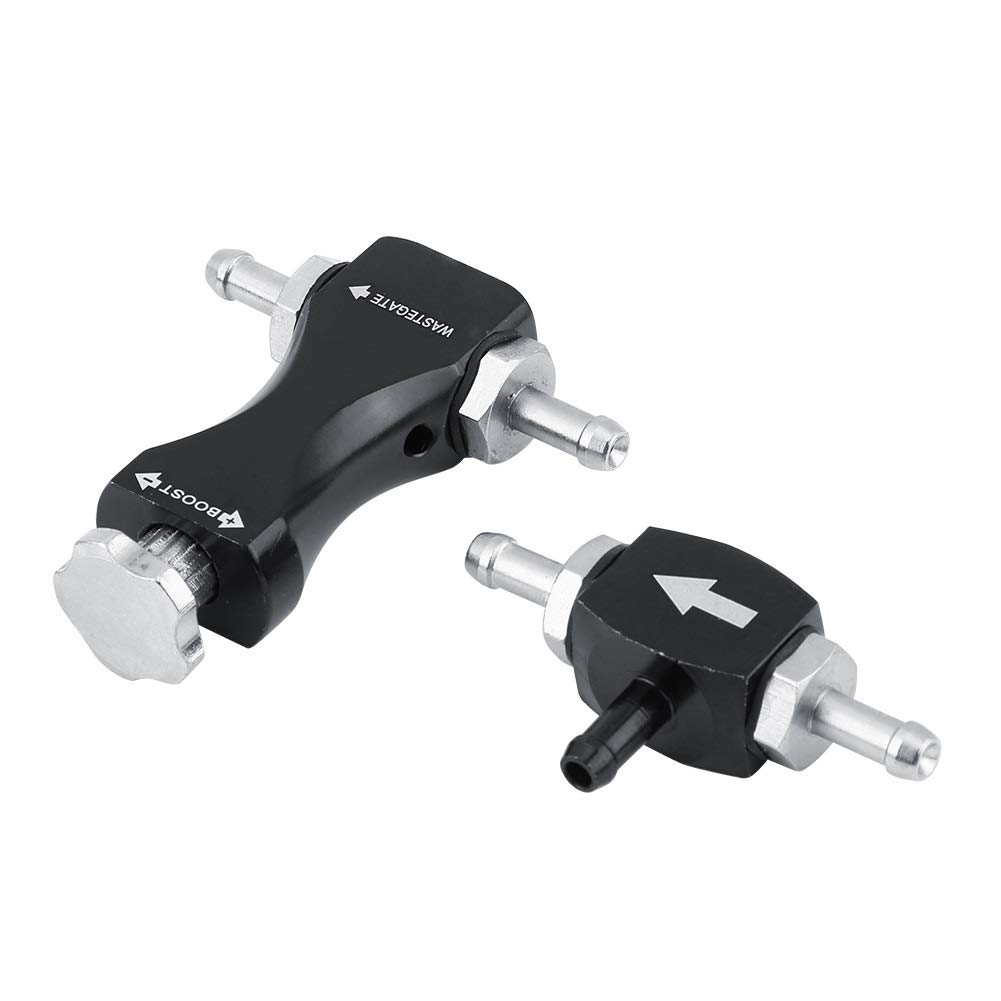 VOBOR Rubinetto a pressione turbo,Regolatore di sovralimentazione manuale Turbo Boost Turbo Tee Purge Valve Controller Turbo Accessorio Turbocompressore