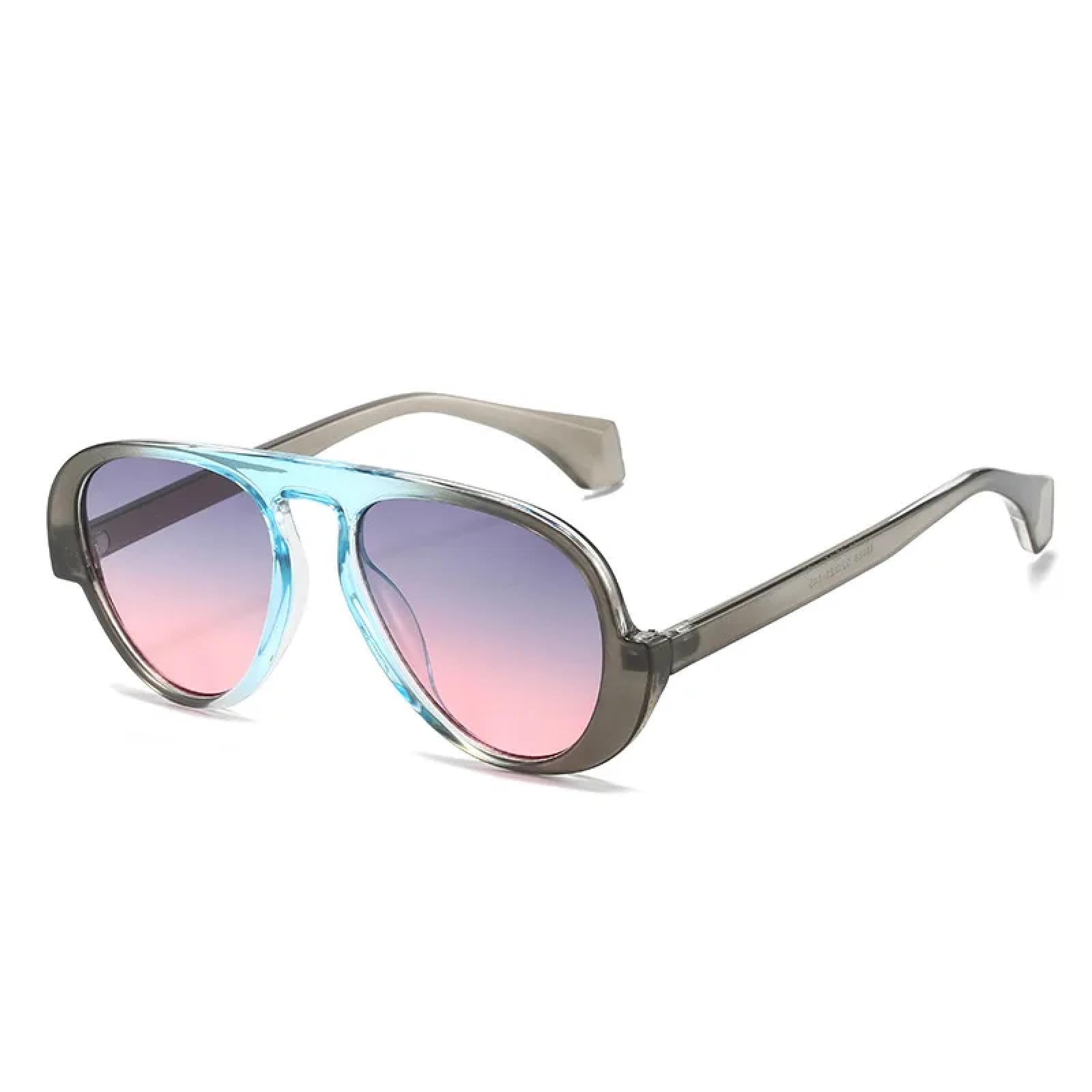 Lunettes de soleil pour l'extérieur au design plat et rétro chic - 7