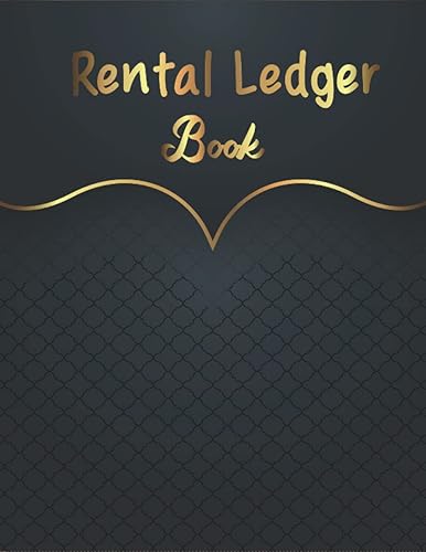 Rental Ledger Book: Rental Property Record Book | Landlord Rental Property Manager Journal | Income Expense Ledger for a Landlord