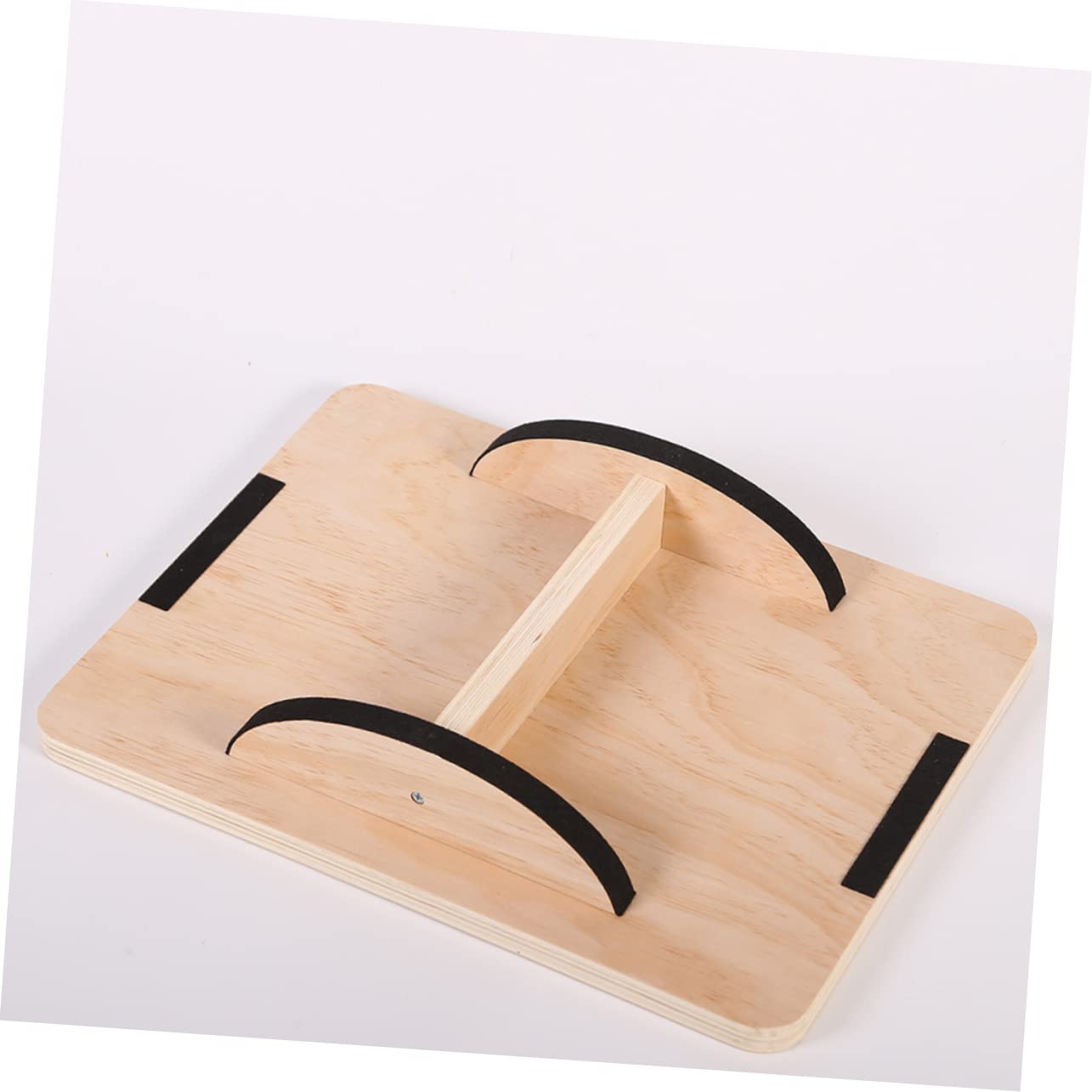 Didiseaon Tablero de de Madera Rectangular Antideslizante Plataforma de Entrenamiento para Agilidad y Estabilidad Casa y Oficina