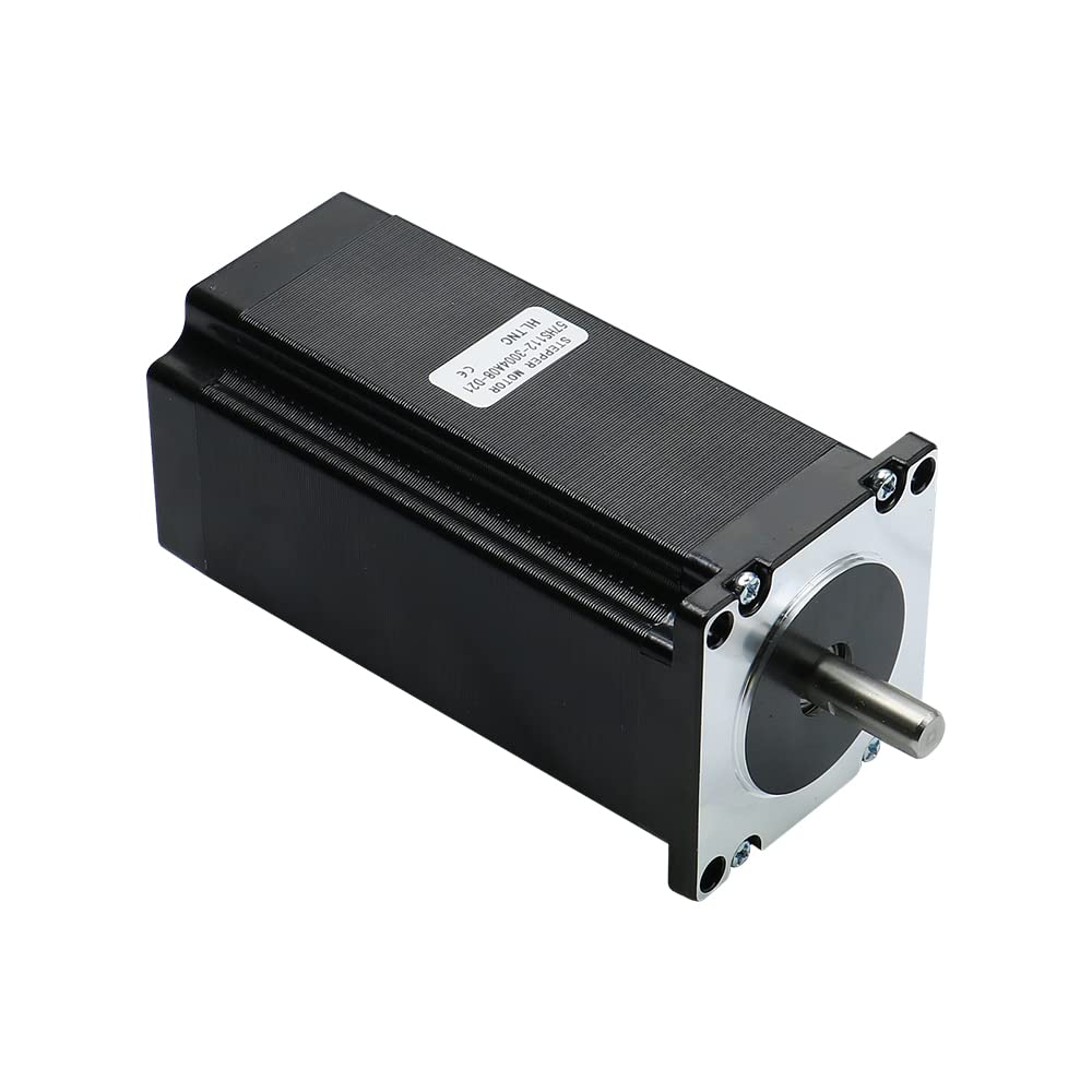 Nema 23 - Motore passo-passo CNC 3 A, 450 once, 3 Nm, 112 mm, per fresatura CNC fai da te (3 Nm)