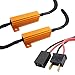Price comparison product image TOMALL H7 LED Load Resistive Connectors LED Bulbs Anti Glare HeadlampTOMALL H7 LED Headlight Decoder CAN-BUS EMC Warning Canceller Capacitor Anti-flicker Resistor harness