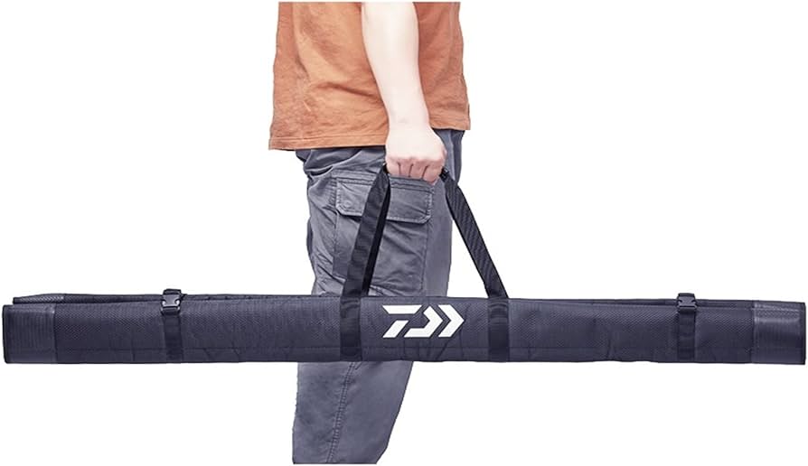 Amazon.co.jp: ポータブルロッドケース ソフトロッド収納袋 ロッド