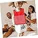 UPKOCH 1pc Early Educational Game Vest for Boys and Girls Red Outdoor Sports Waistcoat for Physical Exercise and Interactive Learning for Group Activities and