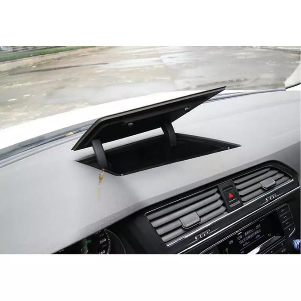 Boîte de rangement pour tableau de bord de commande centrale pour Tiguan L 2019-2021, OEM 5NG857922A, pièce de rechange ABS noir