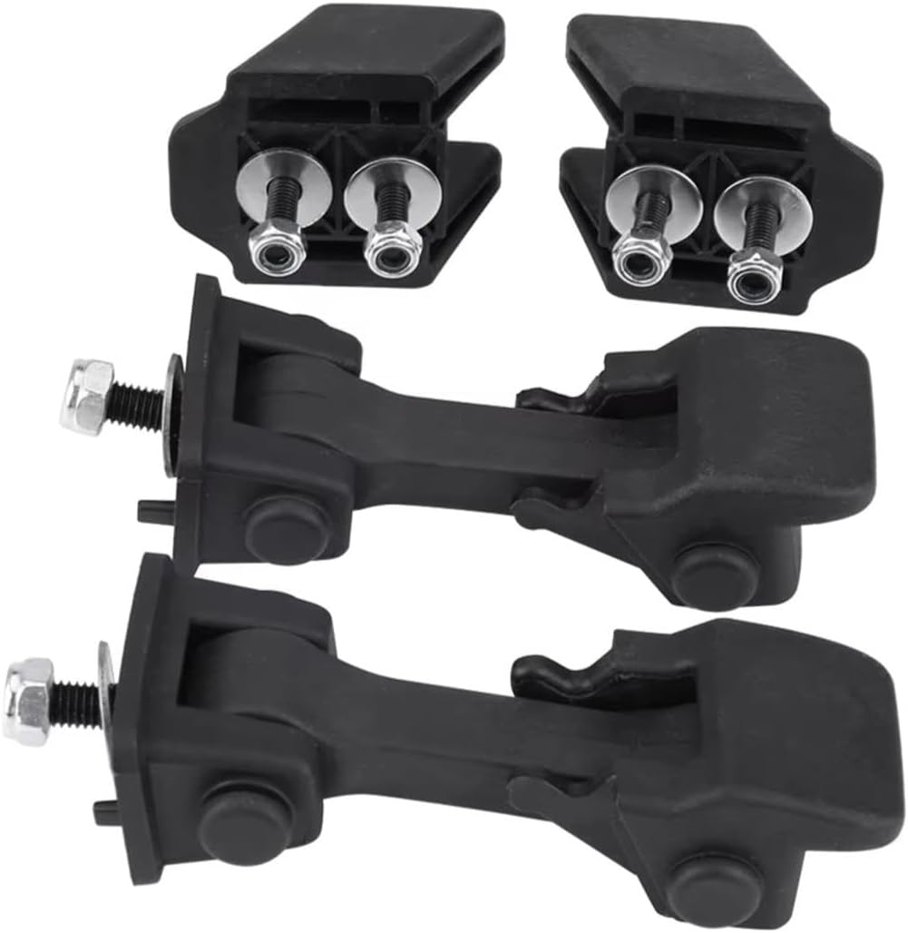 for Jeep for Wrangler JK 2007 2008 2009 2010 2011 2012 2013 2014 2015 2016 55395653AF 2 Set of Car Hood Catches Brackets