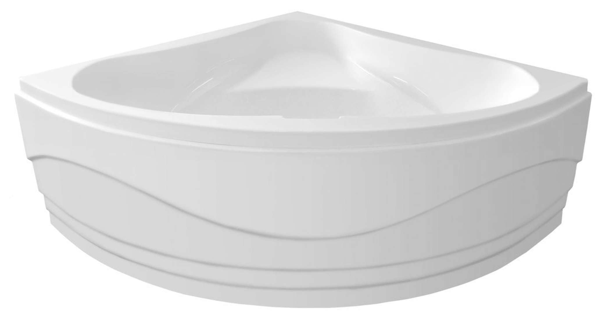 Aqualine Bañeras - Bañera Dunaj II, 140x140x48 cm, blanco G1340