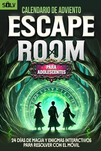 Calendario de Adviento Escape Room para Adolescentes: 24 días de Magia y Enigmas Interactivos para Resolver con el Móvil