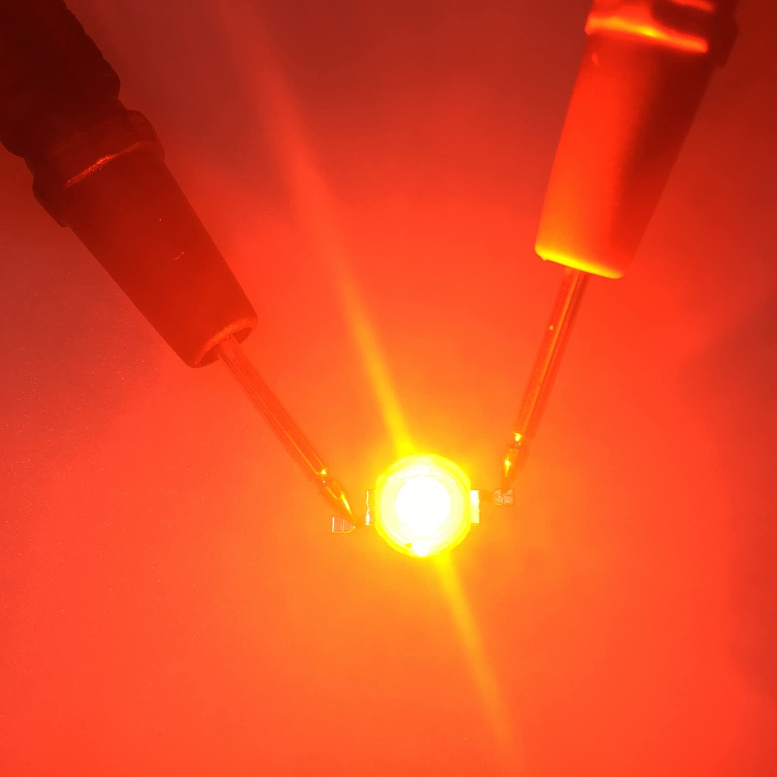 25pcs Chip LED Alta Potenza 3W 5V - Perline LED 200LM Per Fai Da Te Illuminazione (Luce Gialla) - Foto 14