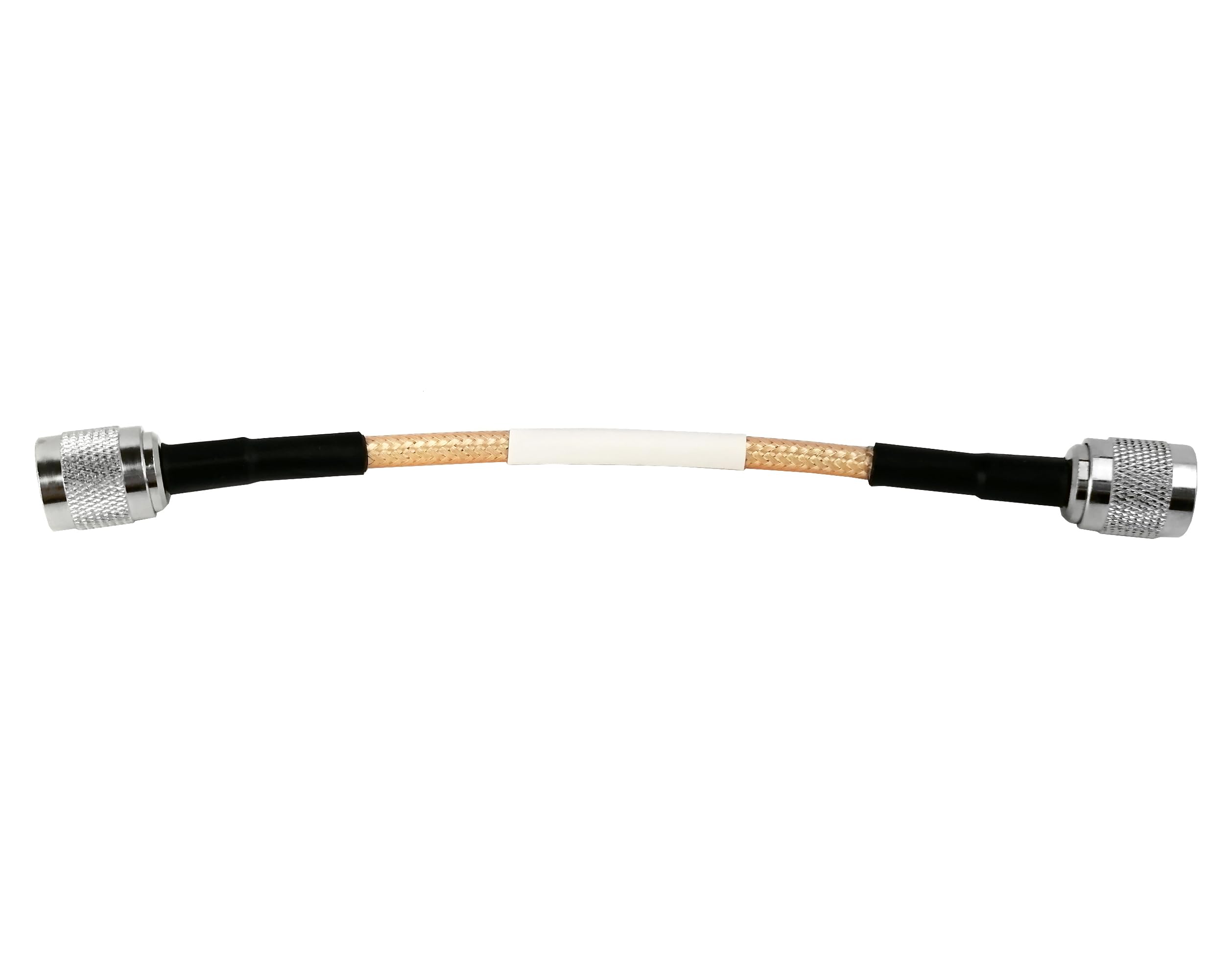 1 câble coaxial RG142 à faible perte TNC vers TNC – Câble d'extension 50 Ohm pour amplificateurs de signal cellulaire et répéteurs WiFi (1,2 m)