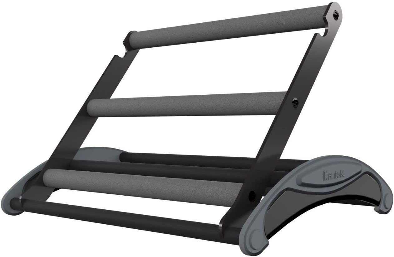 Kantek Ergonomic 3in1 Footrest, Sitting,Standing Desks, Perching Chairs, Heavy Duty Padded Steel, Rubberized Base Stay Put, Supports Legs for All Day Comfort : Office Products