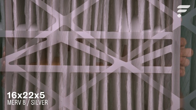 Image of Filterbuy 16x22x5 Air Filter MERV 8 Essential Dust & Allergy Defense (2-Pack), Pleated HVAC AC Furnace Filters for Amana, Coleman, Goodman, York, and More (Actual Size: 15.38 x 21.88 x 5.25)