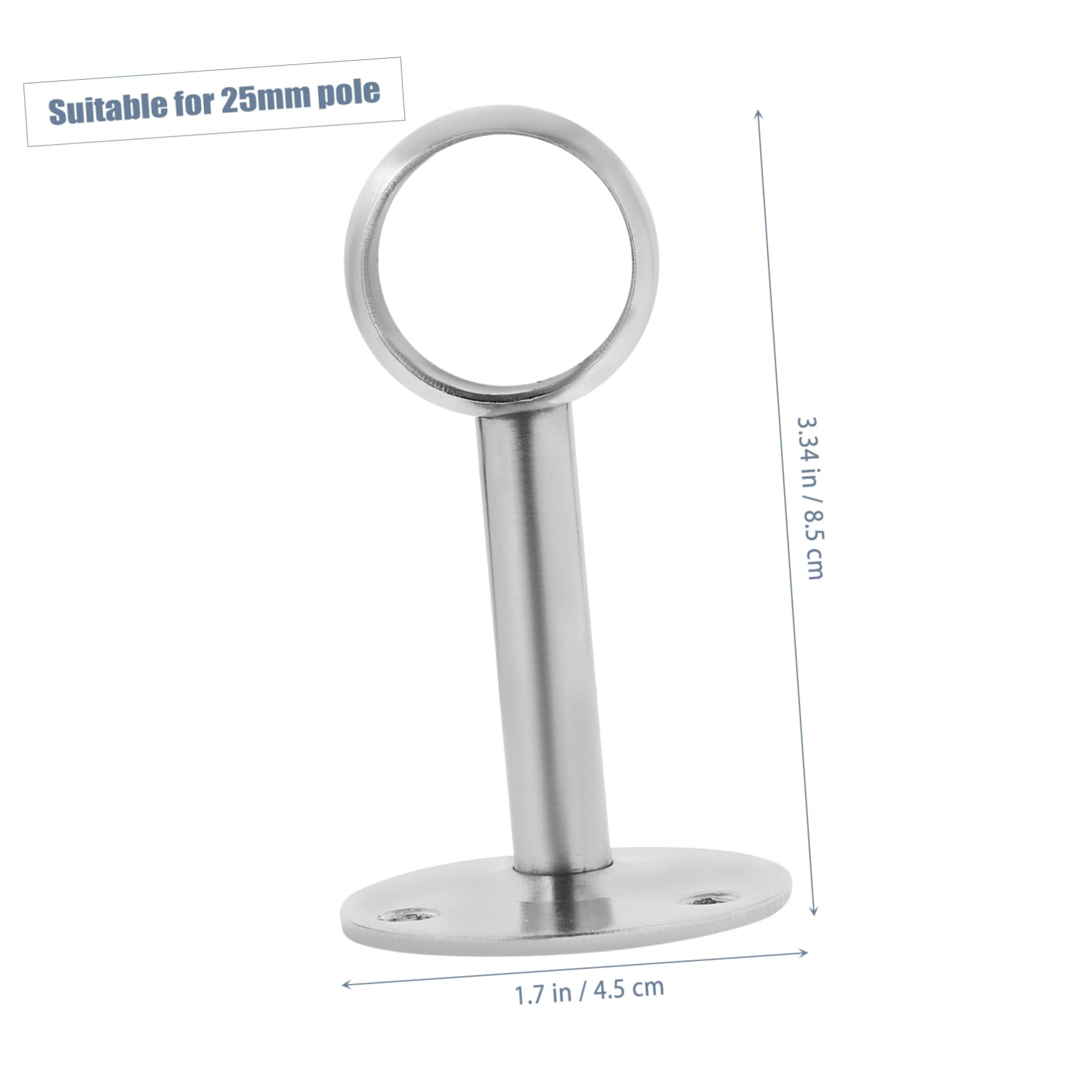 316 Stainless Steel T-Shaped Tee Connector (9025 25mm) For Outdoor Boat
