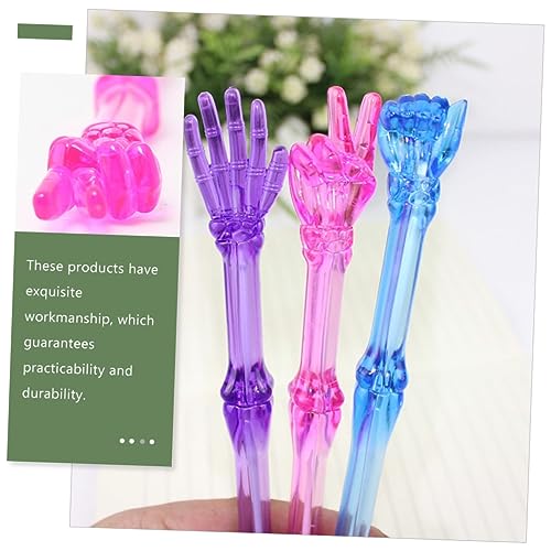 Bolígrafos de gel azul Ciieeo 10 pcs punto medio miniatura 6