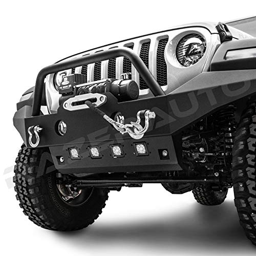 Image of LED Skid Plate for 2018-2025 Jeep Wrangler JL (will not fit bumpers with drop down winch, no LEDs included)