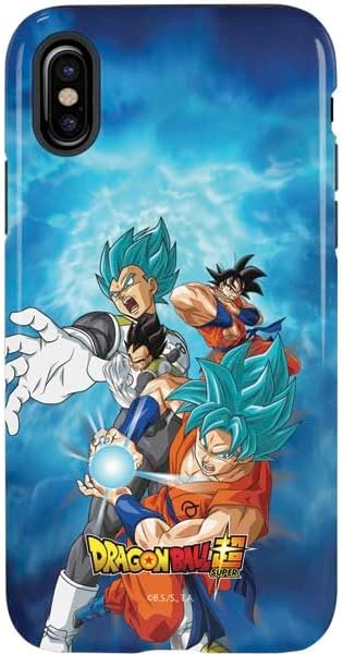 Skinit Pro Phone Case Compatible with iPhone X - Officially Licensed Dragon Ball Super Fate of The Future Design
