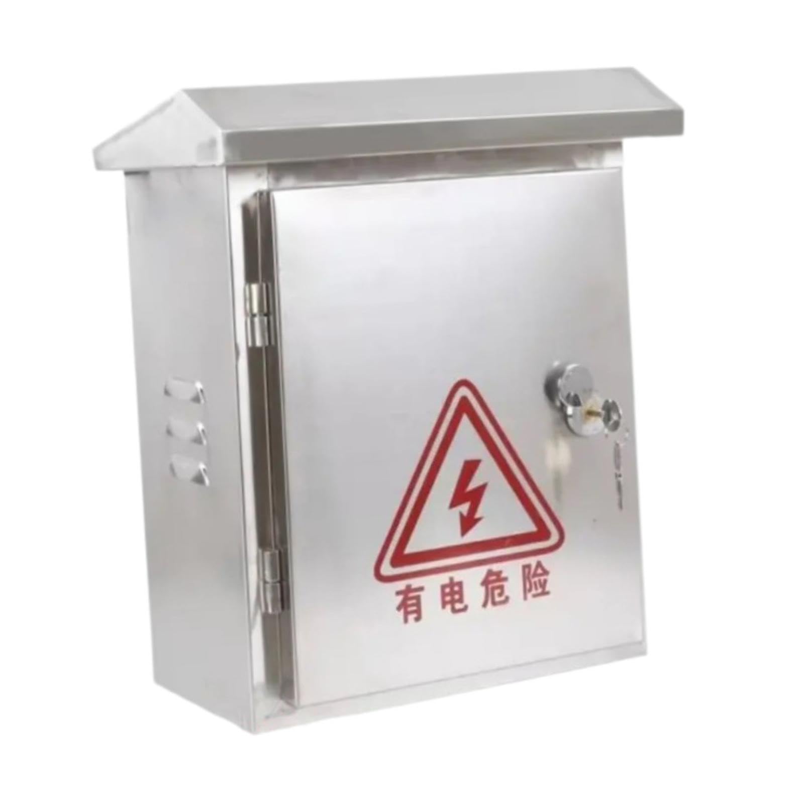 Caja de Conexiones eléctrica Exterior Impermeable con Cerradura para Dispositivos electrónicos, Resistente a la Lluvia y al Polvo, y para proyectos electrónicos de