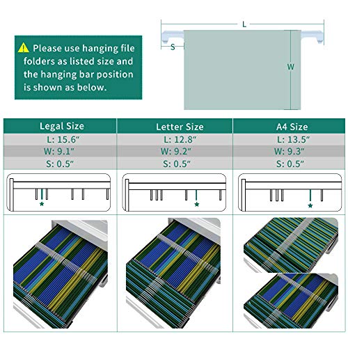 Yitahome 3-Drawer Metal Mobile File Cabinet, Rolling Filing Cabinet With Lock, Filing Cabinet Under Desk Fits Legal/Letter/A4 Size For Home/Office, Fully Assembled #TOP6