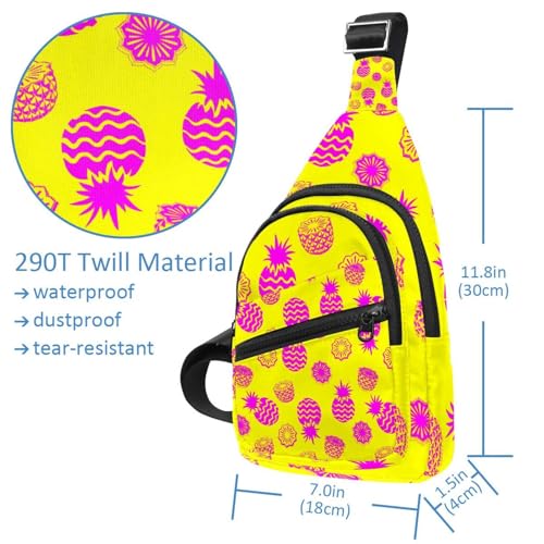 Bolso bandolera compacto de 30x18cm para mantener tus manos libres al caminar 5