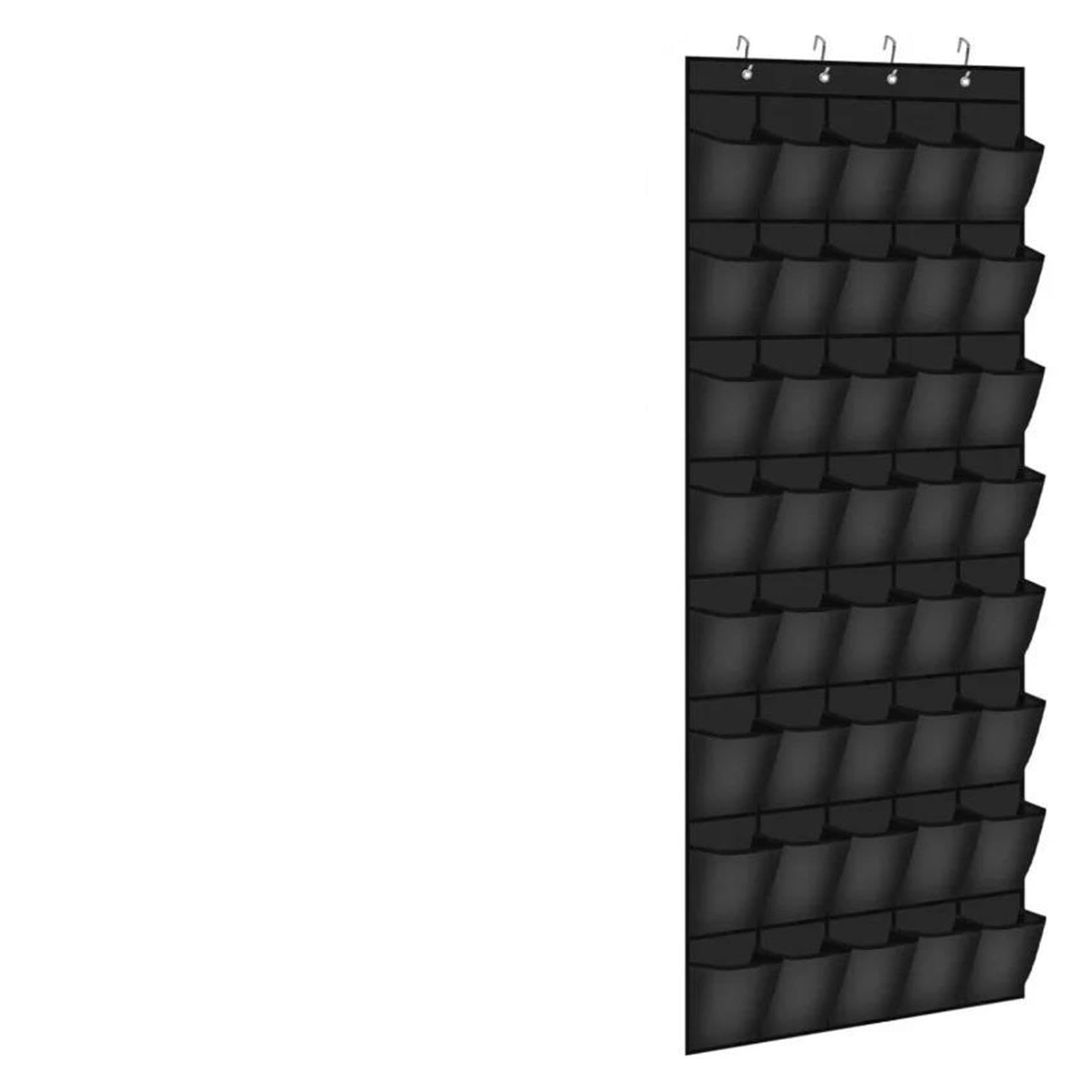 Organizador de zapatos con 40 bolsillos sobre la puerta