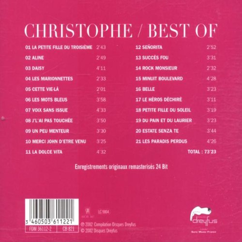Christophe Best Of