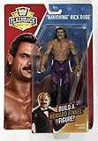 WWE Basic Flashback Series Ravishing Rick Rude Action Figure (Build Howard Finkel)