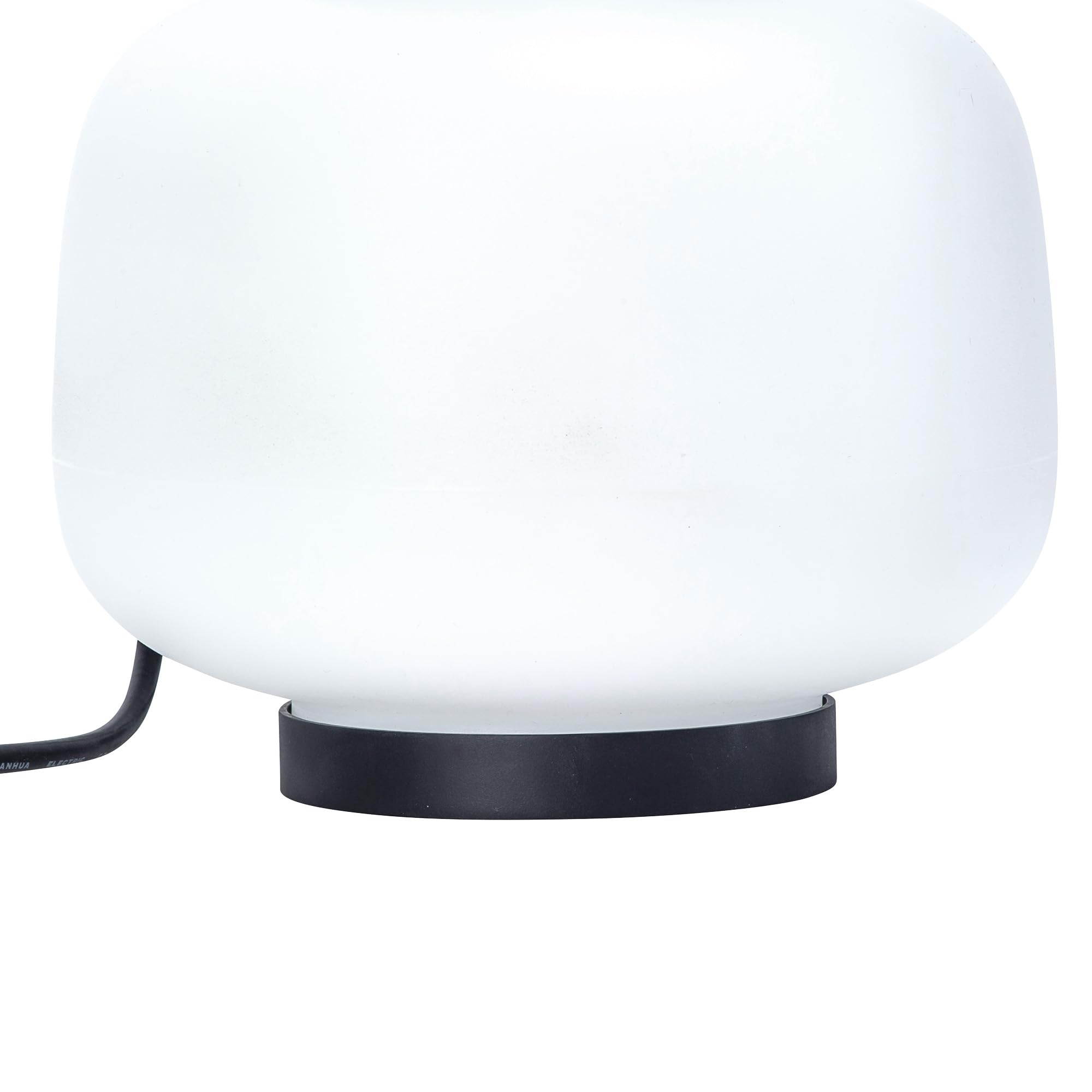 FORLIGHT Lamtam - Lámpara de Jardín Sobremesa E27, Asa para Colgar, IP44 Exterior, Negro, Iluminación Decorativa Resistente al Agua, Ideal para Terrazas y Patios