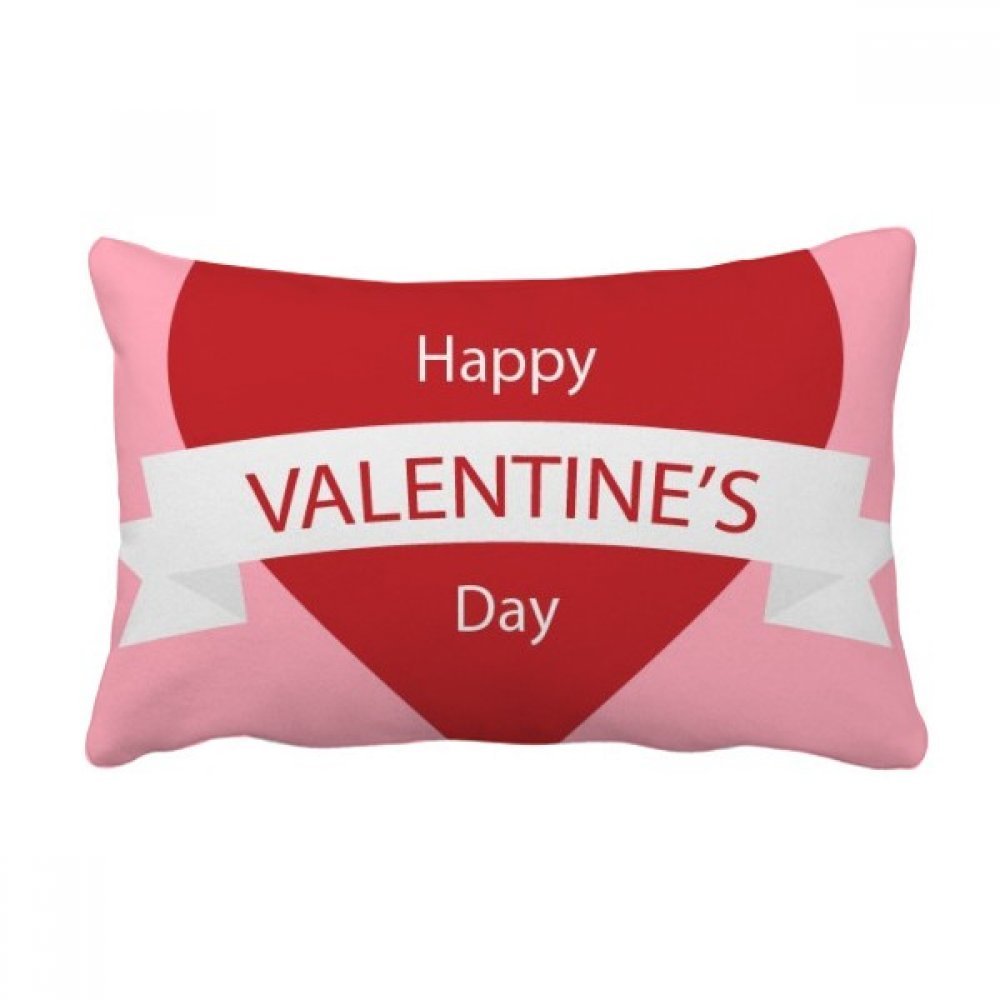 Oreiller lombaire Bonne Rose Saint Valentin pour soulager votre dos sur le canapé