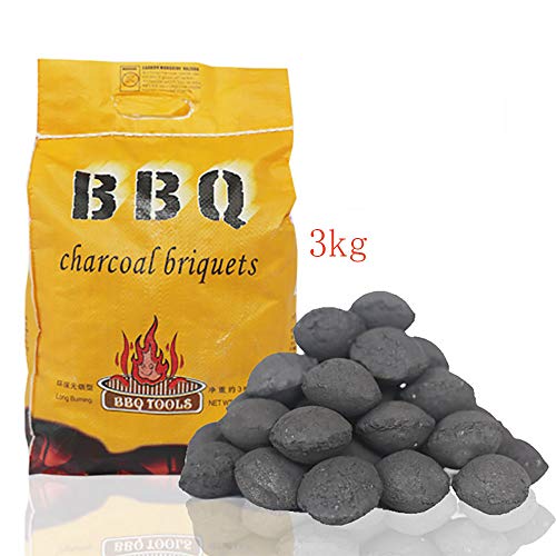 MT& 3KG of Premium Grade Large Lumpwood Restaurant Cooking Charcoal- Comes with Woven Sack