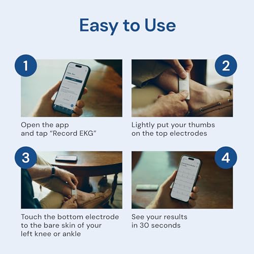 Image of KardiaMobile 6L Max EKG Monitor, Includes One-Year KardiaCare Membership, FDA-Cleared Heart Monitor, Medical-Grade Results in 30 Seconds, Unlimited Recordings, Works with Smartphones and Tablets