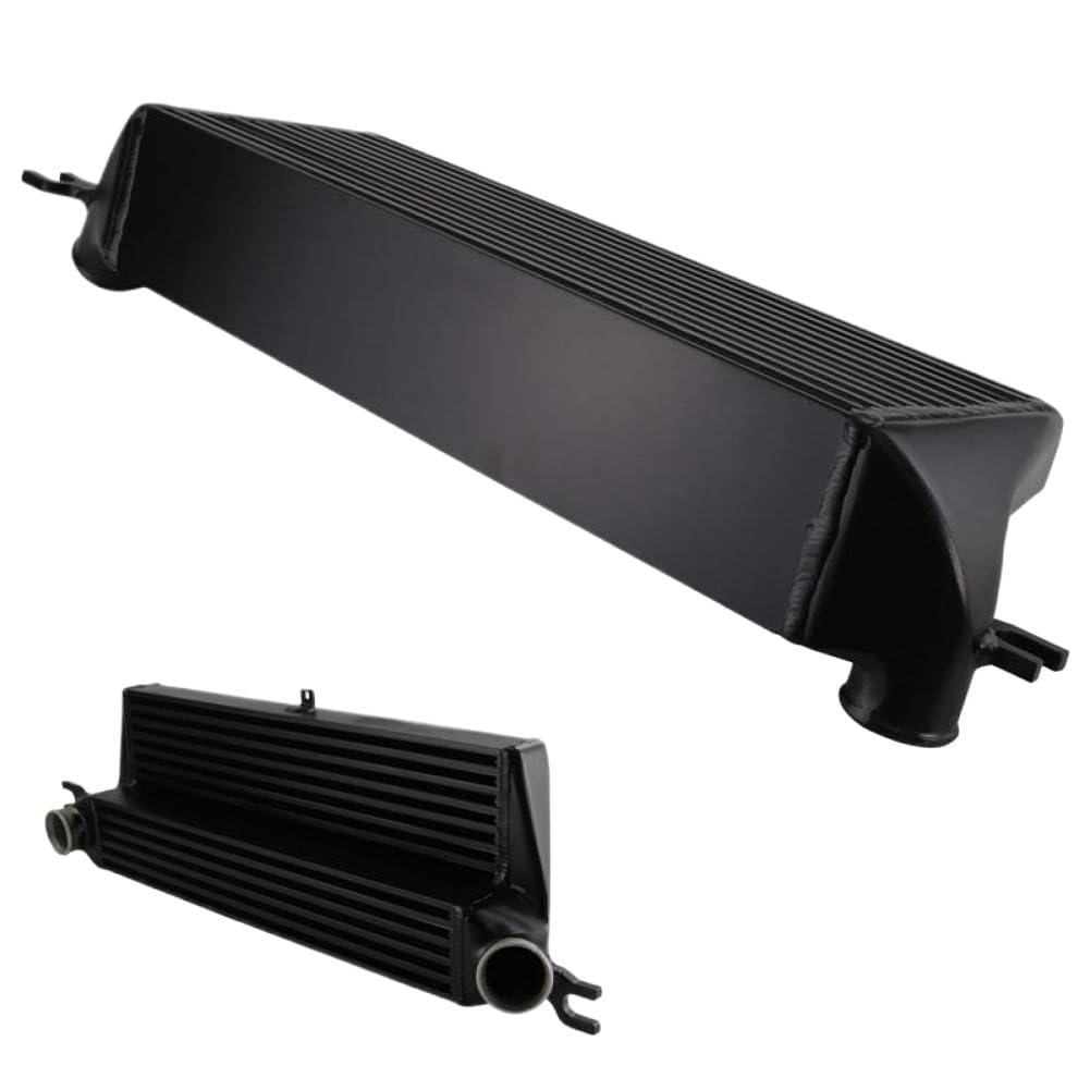 Front Mount Intercooler Compatible with S 1.6L R55 R56 R57 R58 R59 R60 R61 Black