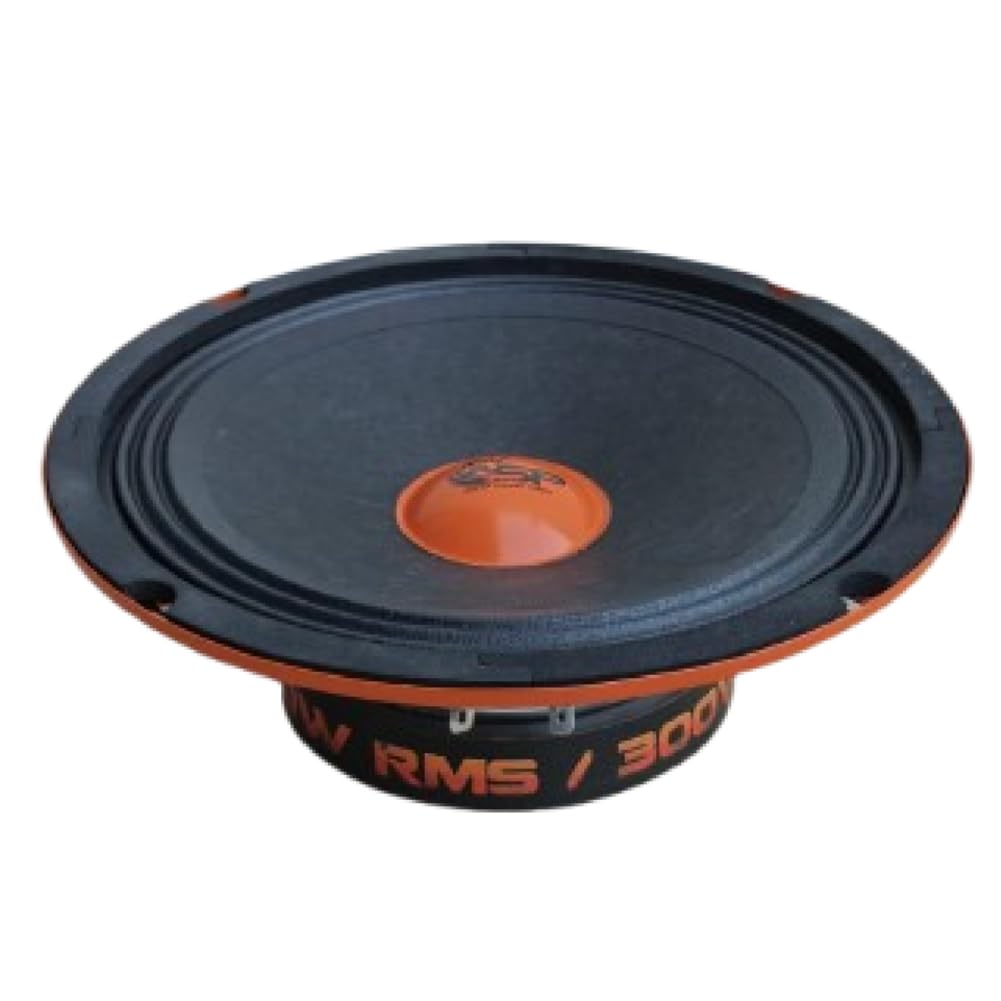 SP Audio 2 MIDRANGE SP8CM-SLIM altoparlante diffusore 20,00 cm 200 mm 8" di diametro 150 watt rms 300 watt max impedenza 4 ohm 95 db spl auto, a coppia