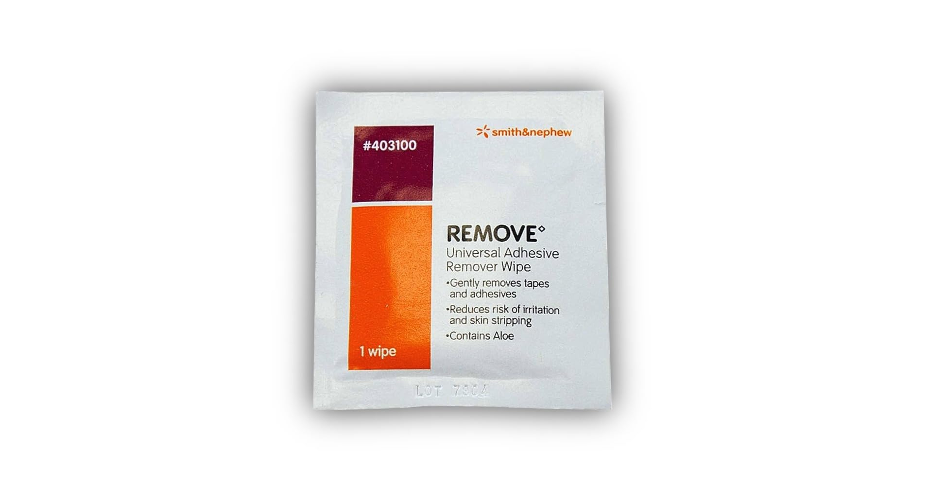 Smith & Nephew Remove - Salviette universali per la rimozione della colla, 6 x 6 cm, 50 pezzi