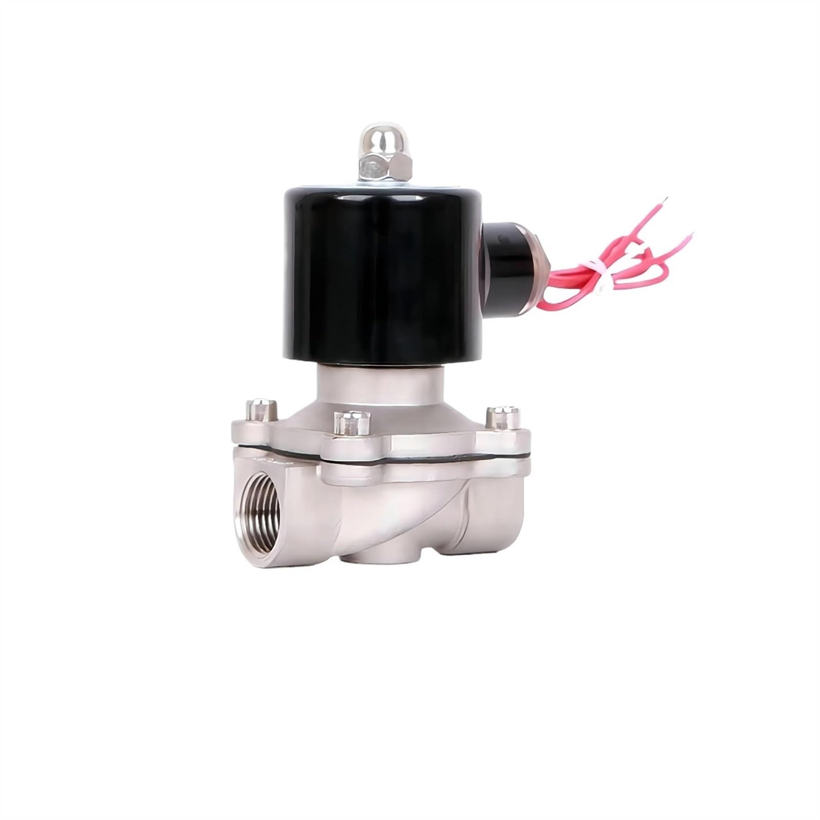 Válvula solenoide de acero inoxidable de 1/2 pulgadas con bobina de acción directa 220V