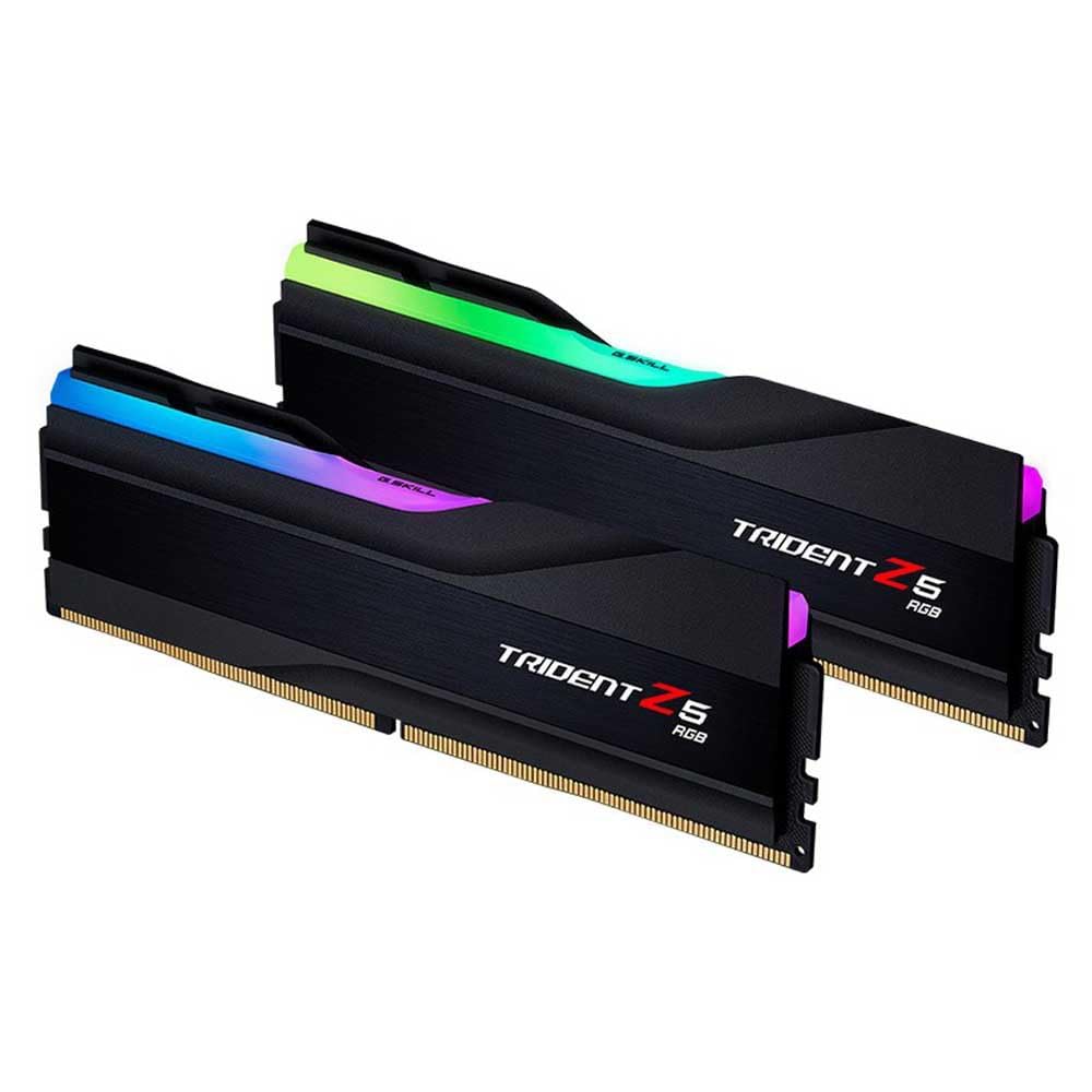 G.Skill Trident Z5 RGB 32GB (2 * 16GB) DDR5 6000 MHz CL36-36-36-96 1.35V Desktop Memory RAM - F5-6000J3636F16GX2-TZ5RK