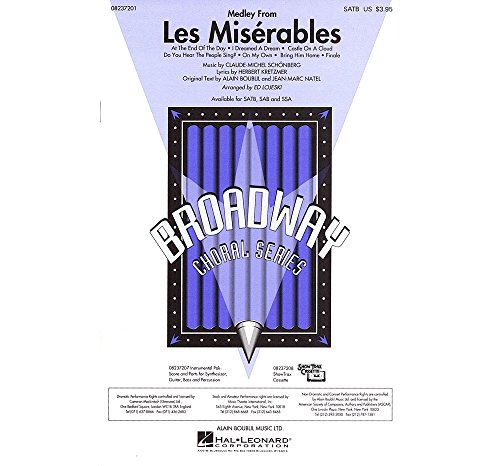 Claude-Michel Schonberg: Les Miserables - Medley . Partitions pour SSA, Accompagnement Piano