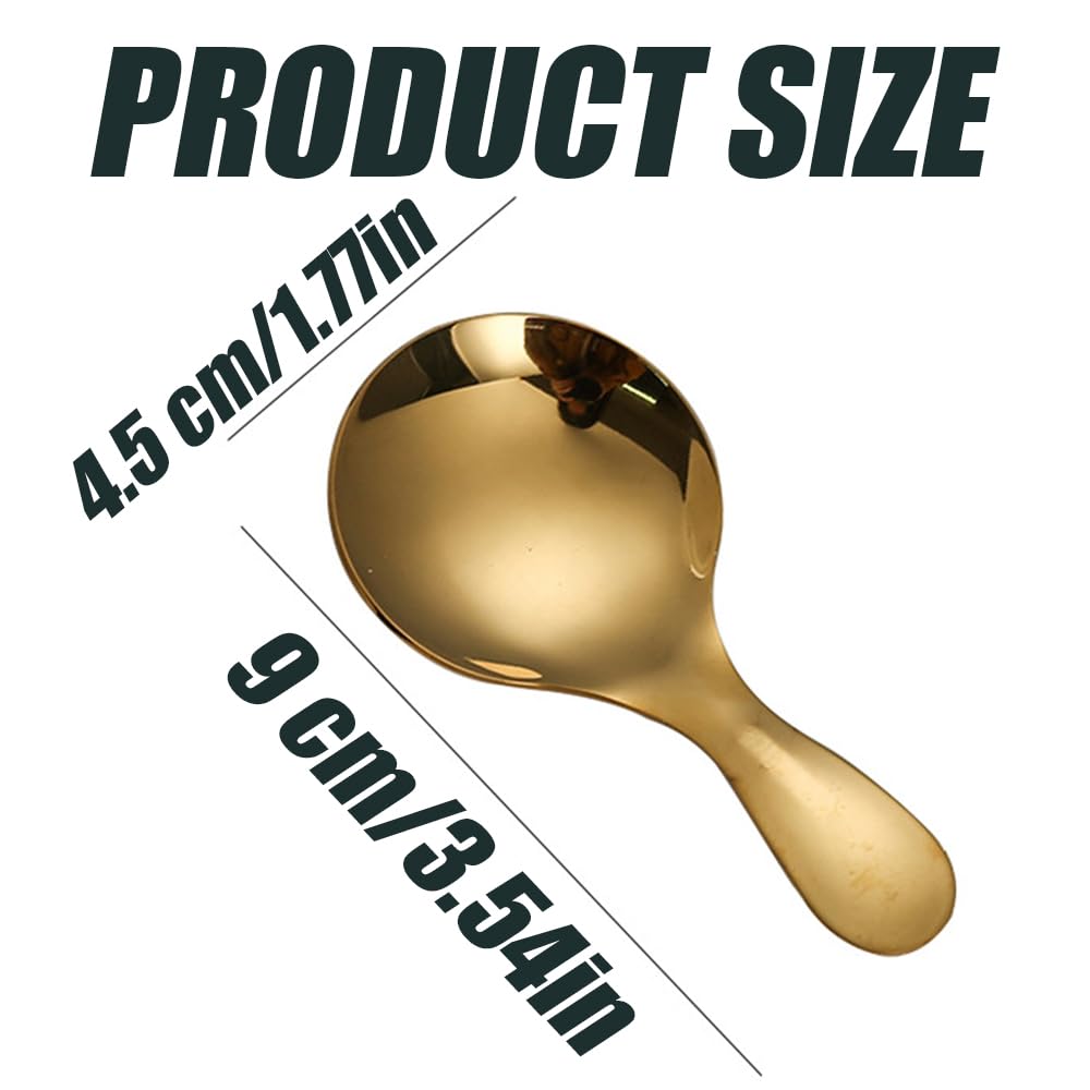 LUCF Stainless Steel Tea Spoons Peculiar Coffee De... – Vicedeal