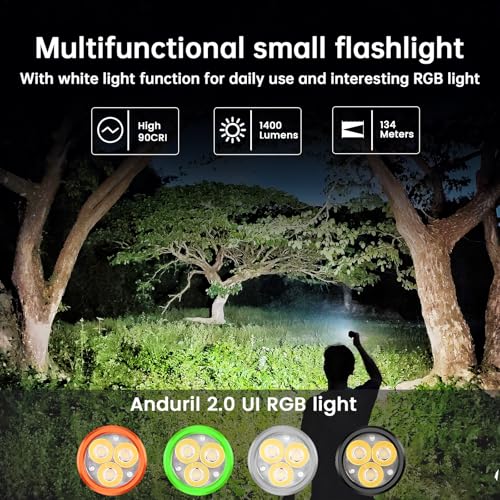 Lampe de poche compacte Wurkkos TS10 V2 éclairage puissant