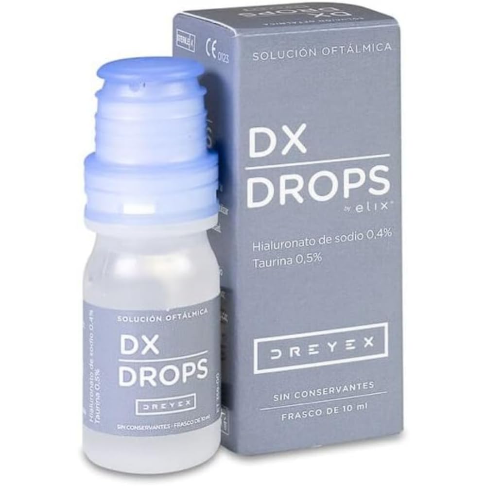 Dx Drops Gts colirios solution ophtalmique flacon 10 ml yeux secs - 4