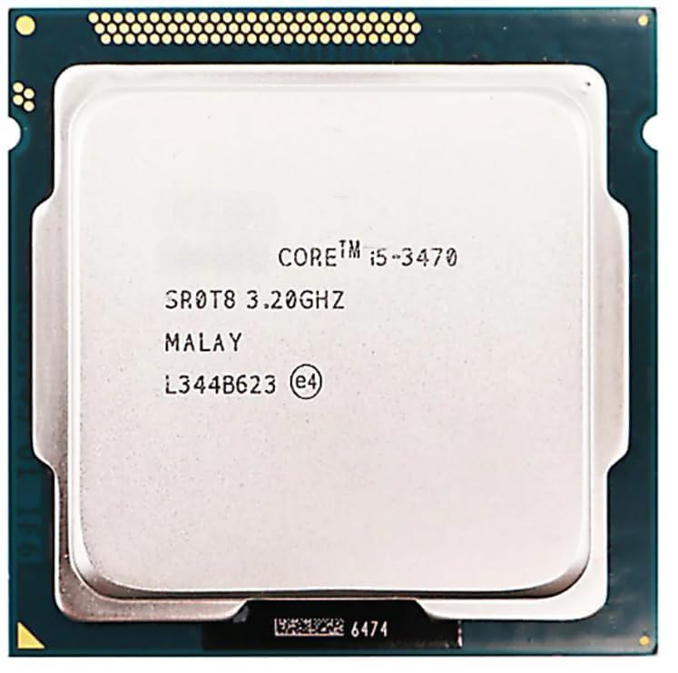 PreSolve| i5-3470 Processor 3.20GHz 4 Core with 4 Threads, Socket: LGA 1155, Max Turbo Boost Upto 3.60GHz (Light Golden) (Comes with Thermal Paste). - Image 5